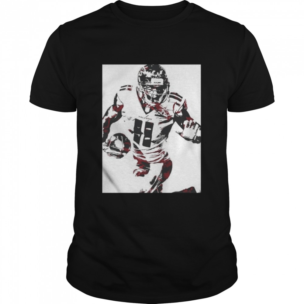 Julio Jones Atlanta Falcons Pixel Art 4 Kids T-Shirt by Joe Hamilton - Fine  Art America