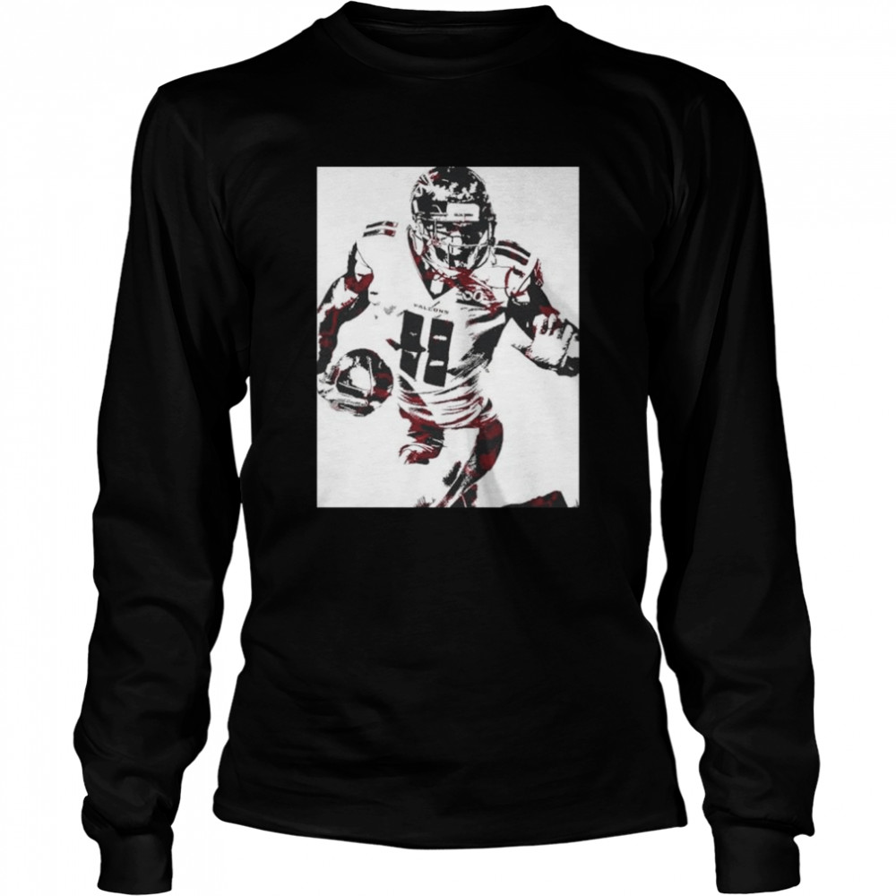 Best julio Jones Atlanta Falcons Pixel Art Long Sleeved T-shirt