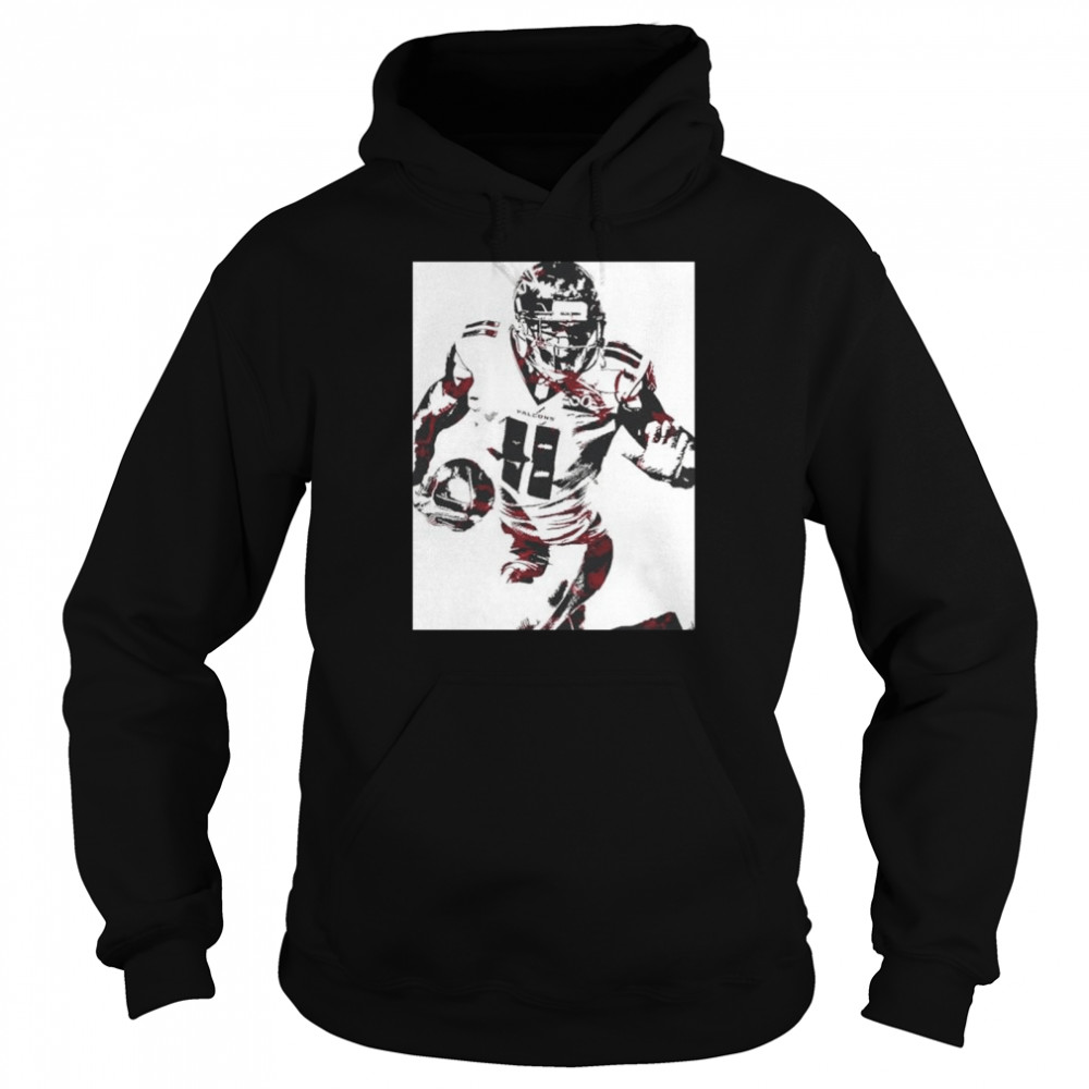 Best julio Jones Atlanta Falcons Pixel Art Unisex Hoodie