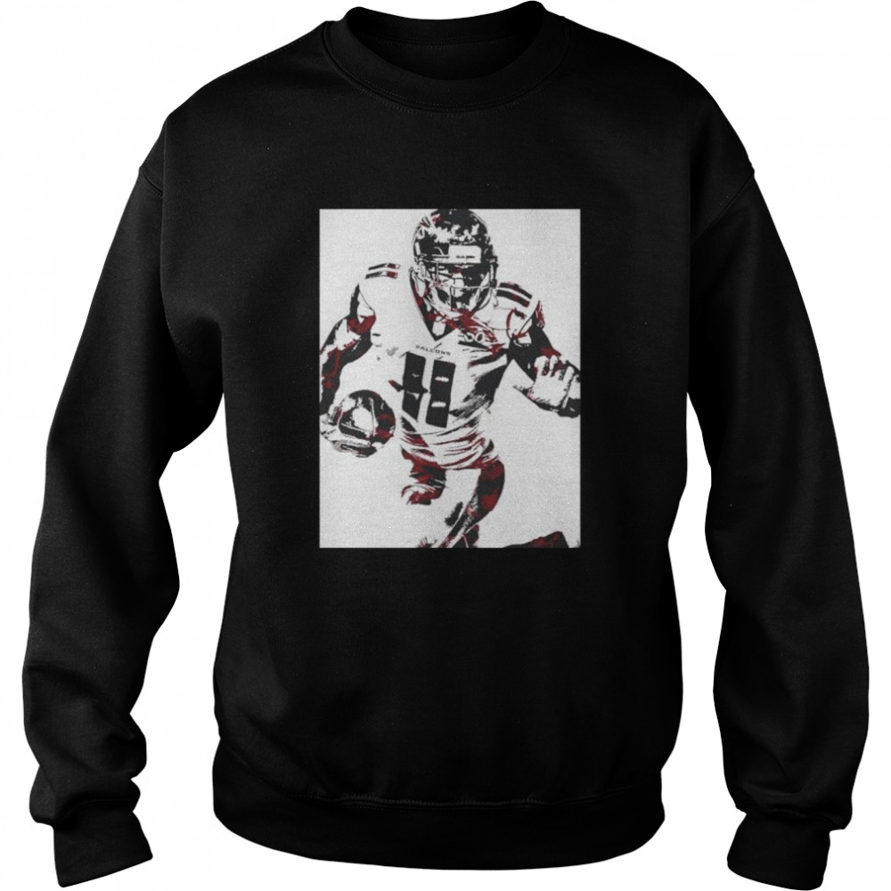 Best julio Jones Atlanta Falcons Pixel Art Unisex Sweatshirt