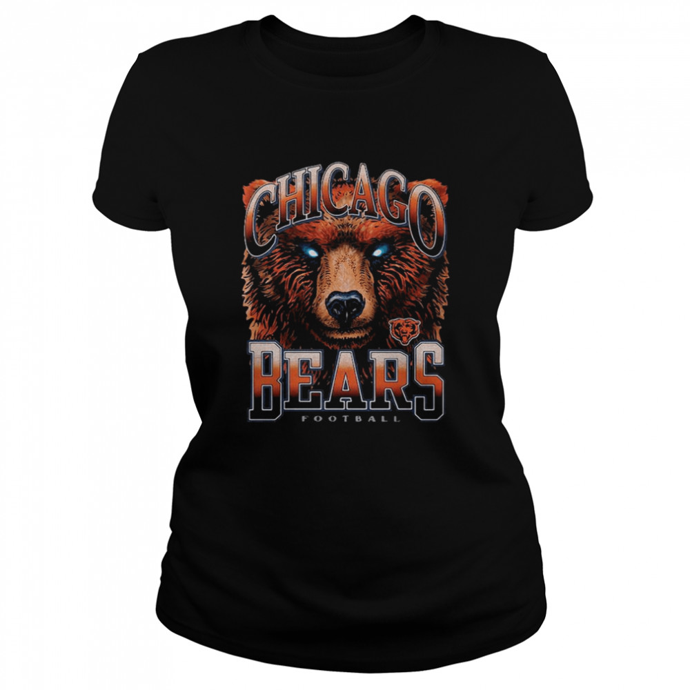 Chicago Bears Primal Fan Football Classic Women's T-shirt