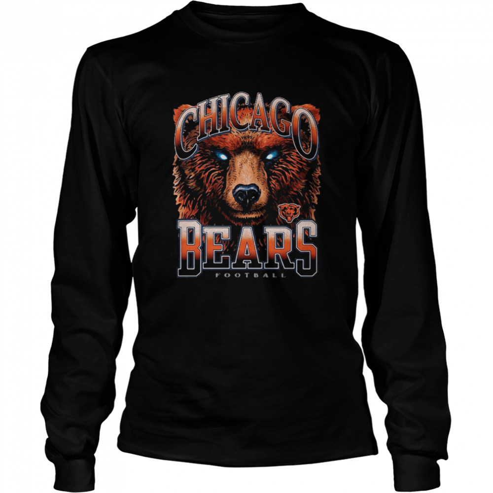 Chicago Bears Primal Fan Football Long Sleeved T-shirt