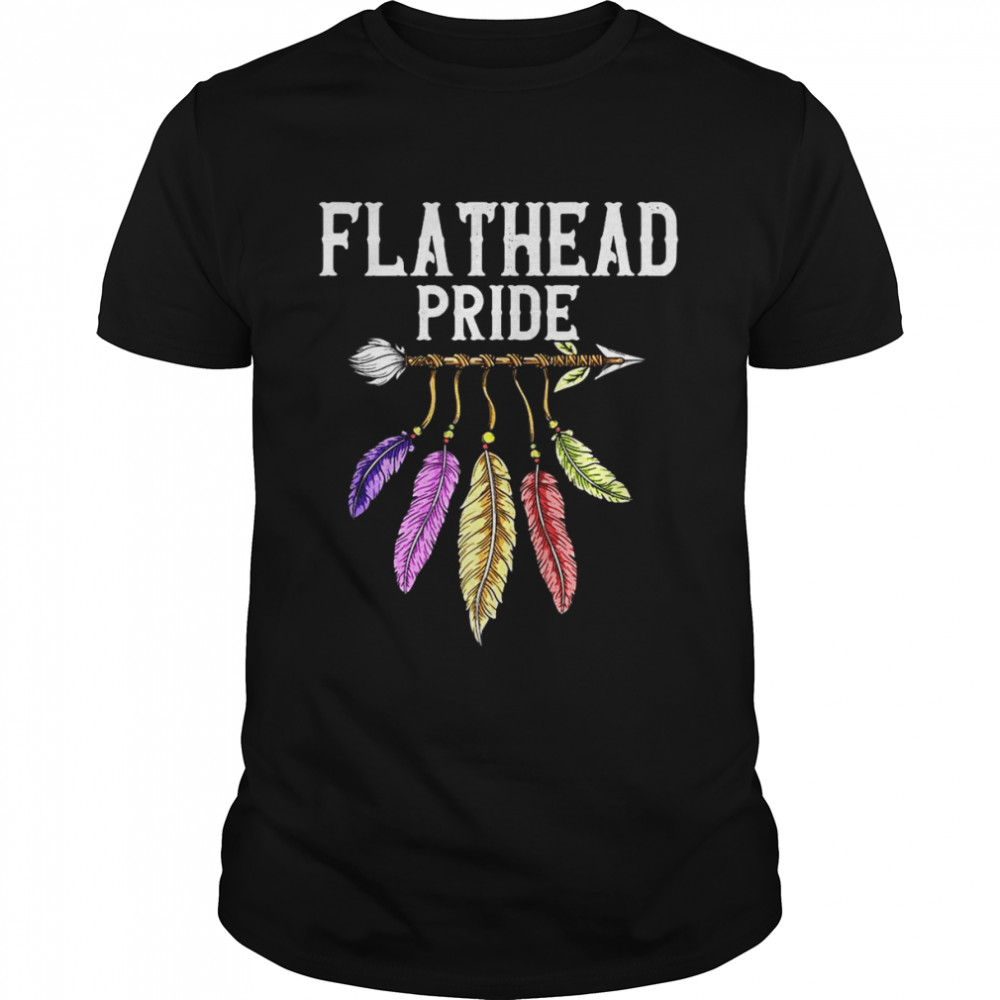 Flathead Native American Girl Flathead Female Related T-shirt