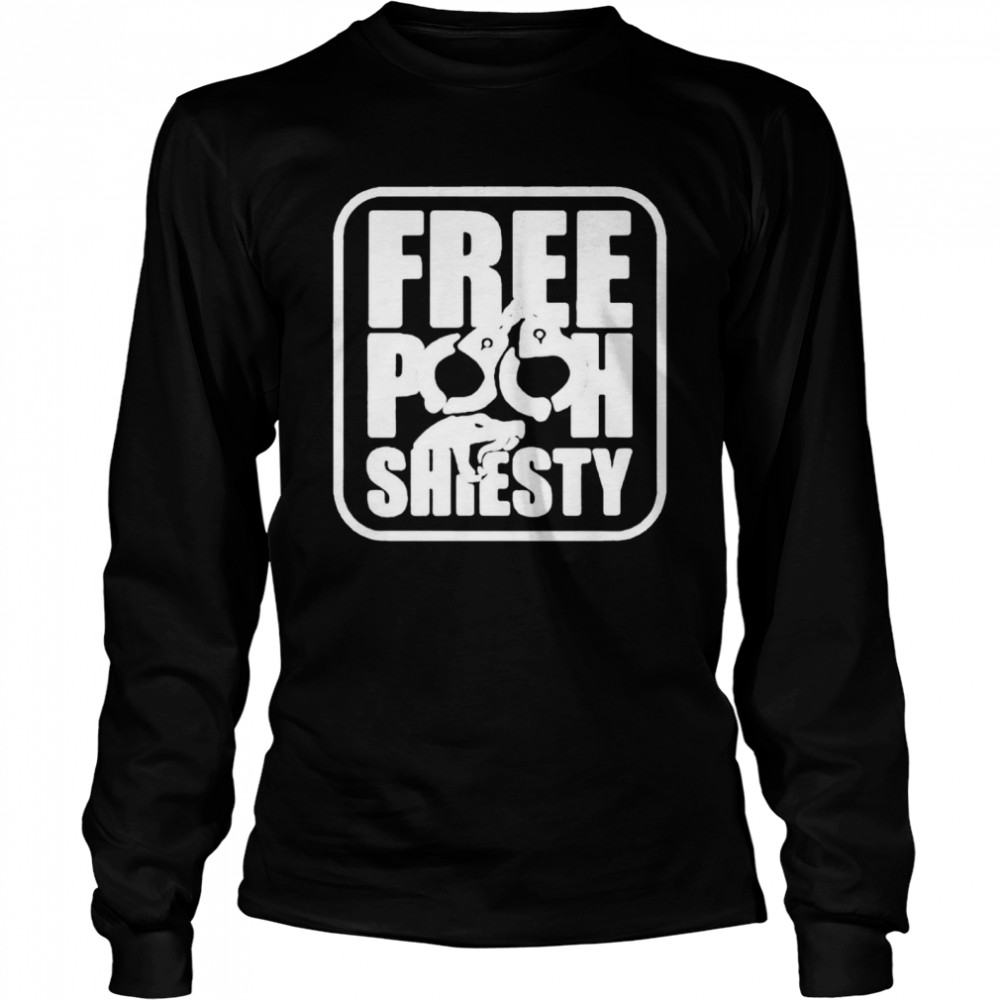 Free Pooh Shiesty shirt Long Sleeved T-shirt