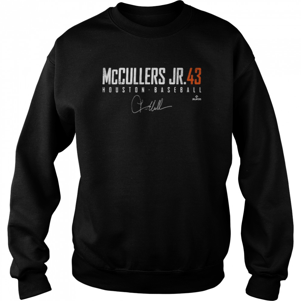 Lance McCullers Jr 43 Houston Astros Baseball Signature Unisex Sweatshirt