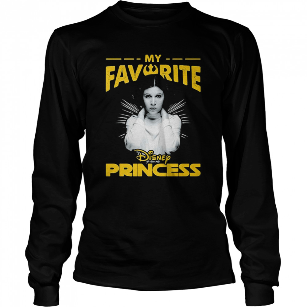 Leia Organa My Favorite Disney Princess Long Sleeved T-shirt