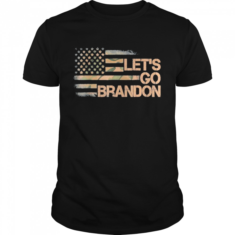 Let’s Go Brandon Camoflage Vintage Shirt