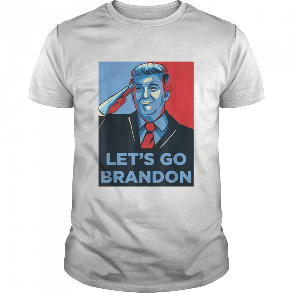 Let’s Go Brandon Tee Trump Conservative Anti Liberal Us Flag T-shirt
