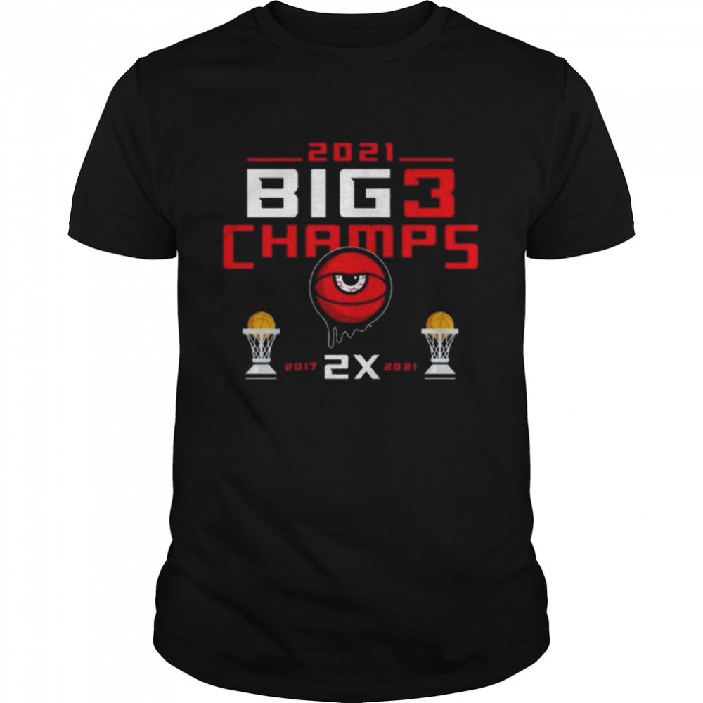 Nice official Trilogy BIG3 Champions 2021 Classic Men's T-shirt