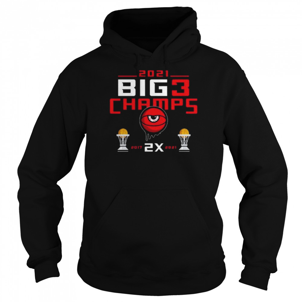 Nice official Trilogy BIG3 Champions 2021 Unisex Hoodie