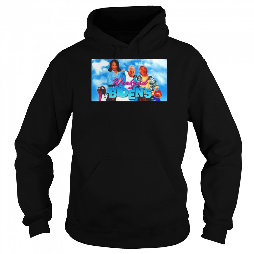 weekend at Biden’s puppets shirt Unisex Hoodie