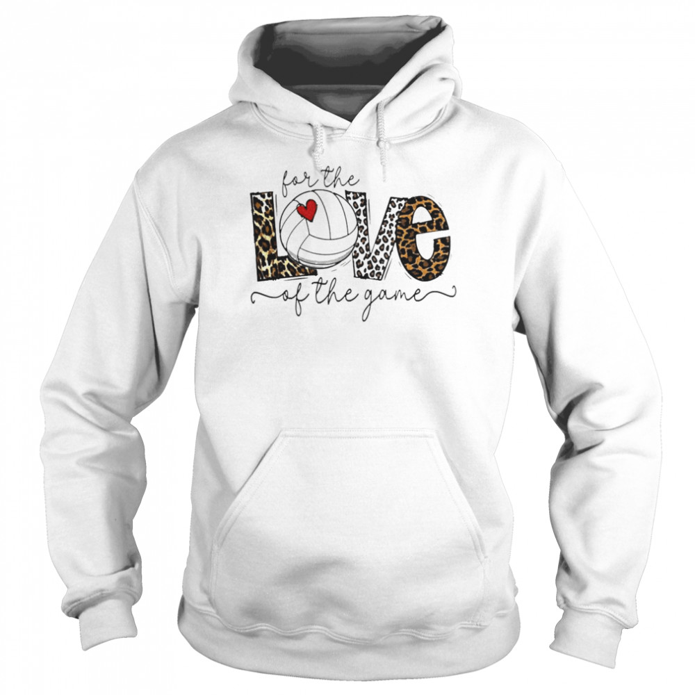 For The Love Of The Game T-shirt Unisex Hoodie