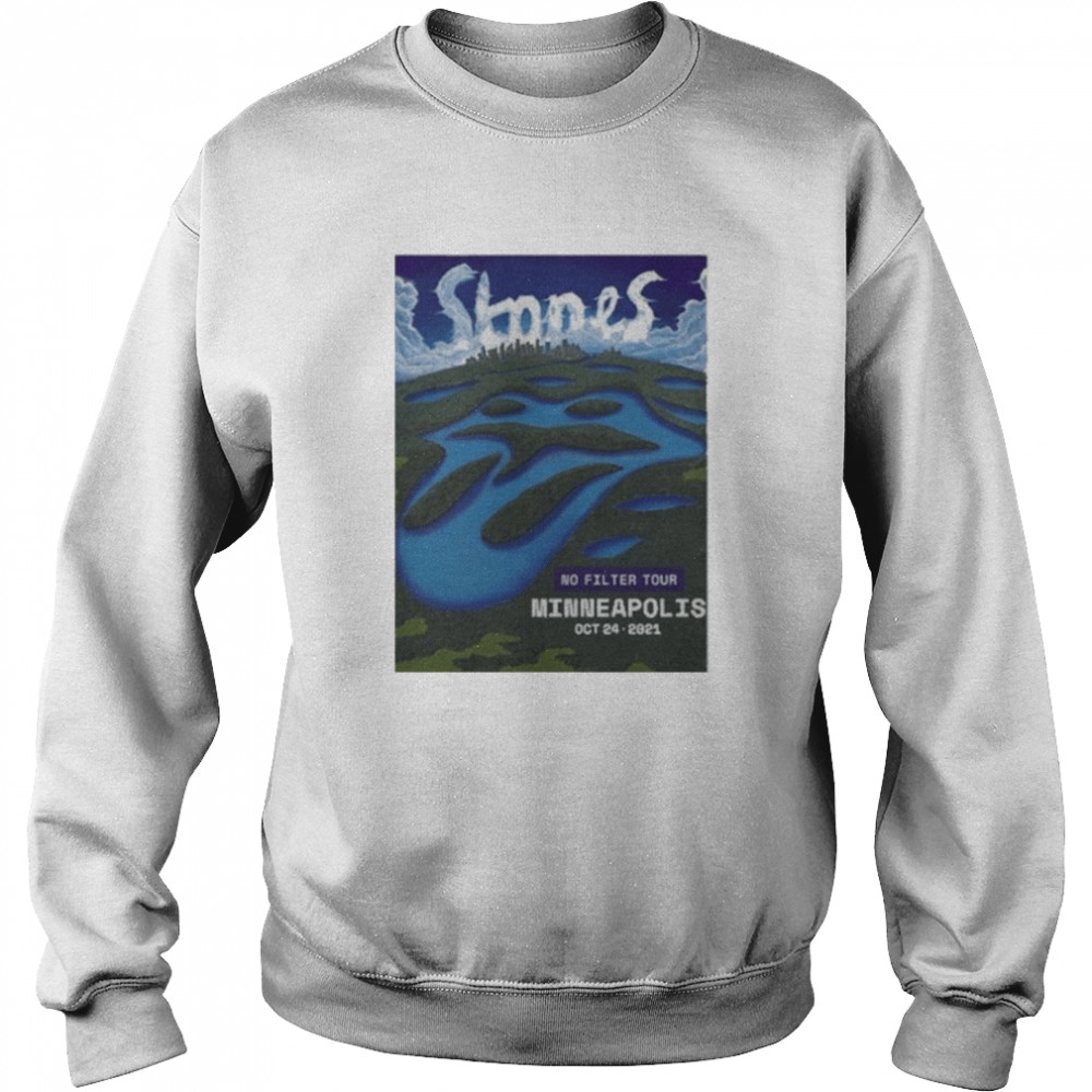 Awesome minneapolis No Filter Tour 2021 Unisex Sweatshirt