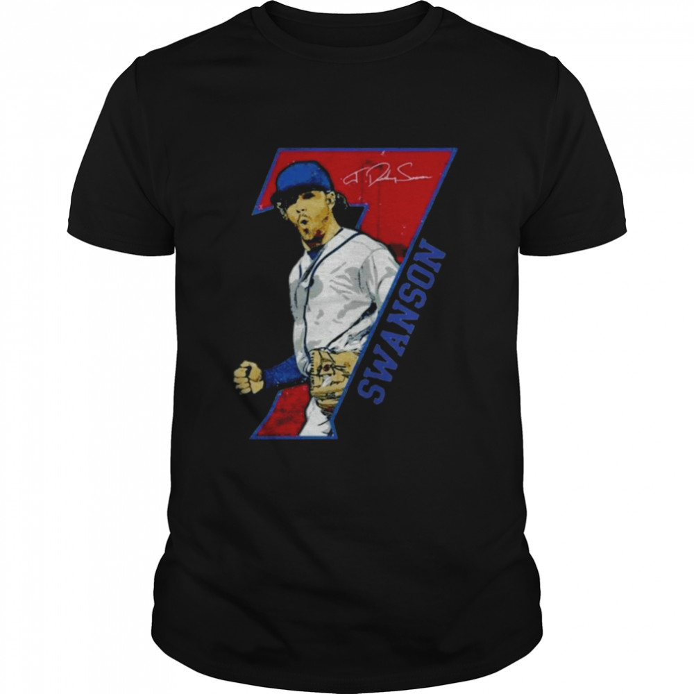 Dansby Swanson 7 signature shirt Classic Men's T-shirt