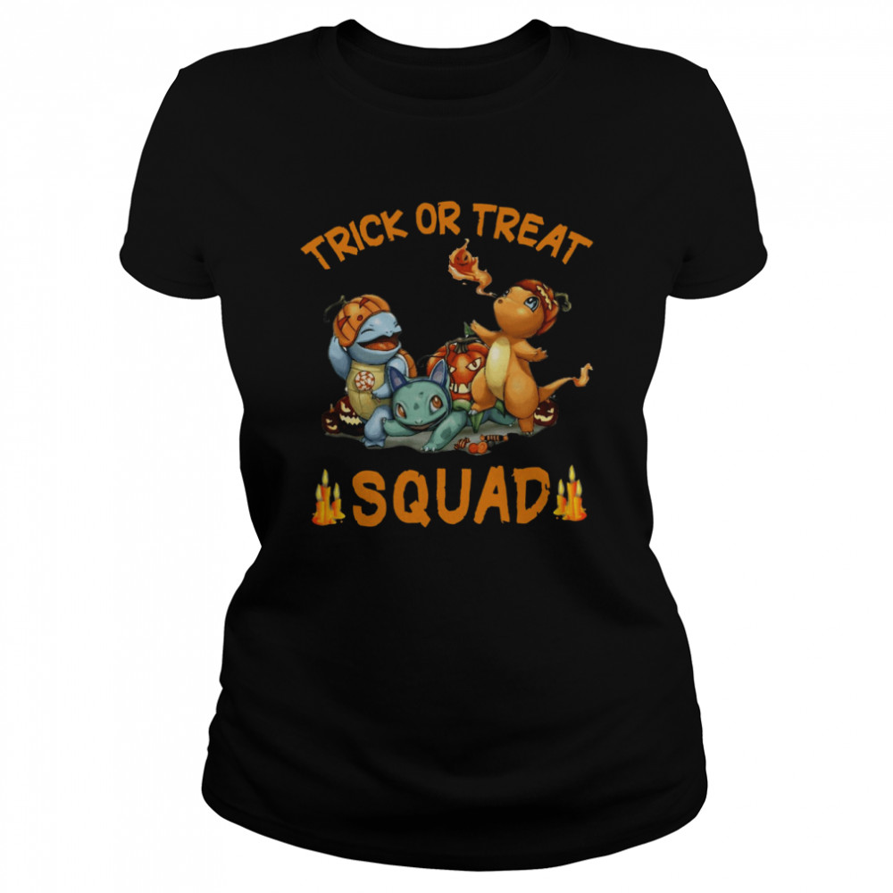 Pokemon Trick Or Treat Squad Happy Halloween Classic Women's T-shirt