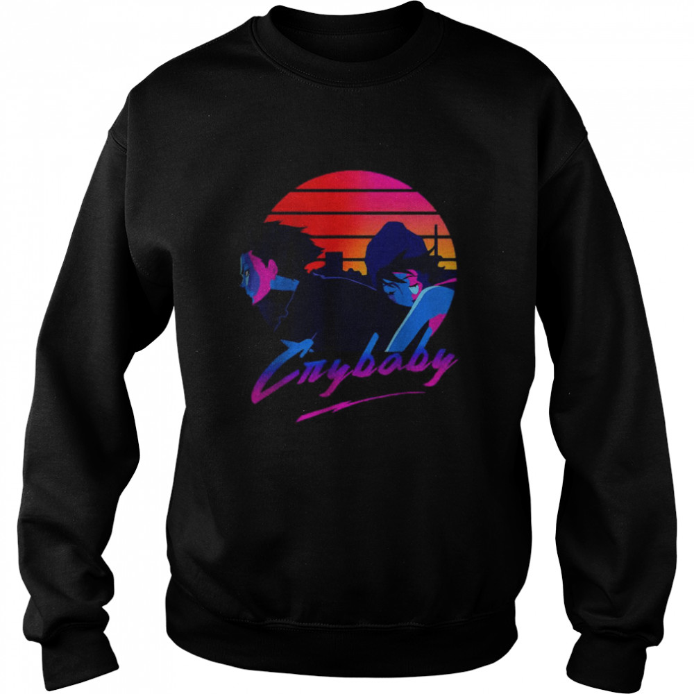 Retro Crybabys Devilmans Vaporware Animation Costumes For Fan T- Unisex Sweatshirt