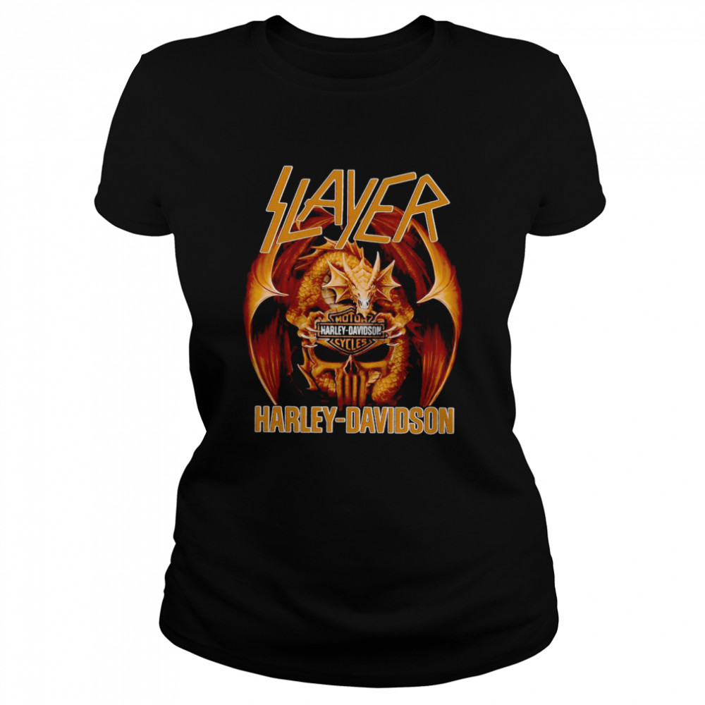 Slayer Harley Davidson shirt Classic Women's T-shirt