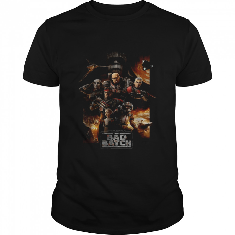 Star Wars The Bad Batch Series Poster T- Classic Men's T-shirt