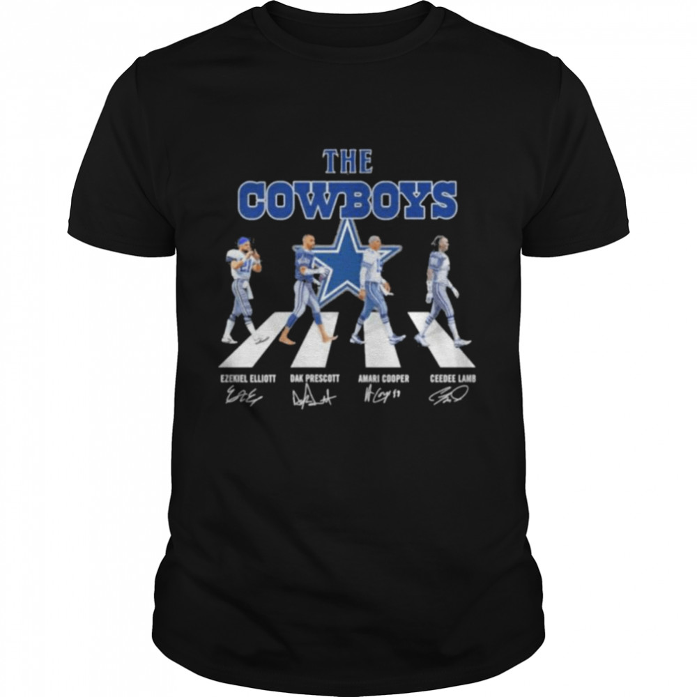 The Dallas Cowboys Abbey Road signatures shirt Classic Men's T-shirt