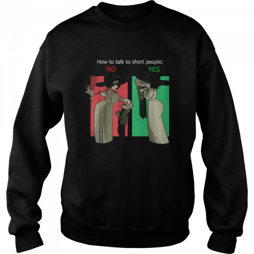 The Tall Lady Alcina Dimitrescu Talking T- Unisex Sweatshirt