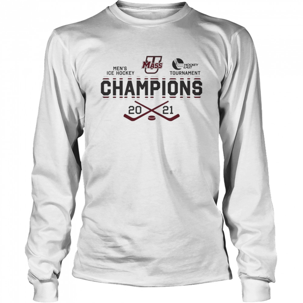 2021 Hockey East Champions Ready-roll Long Sleeved T-shirt