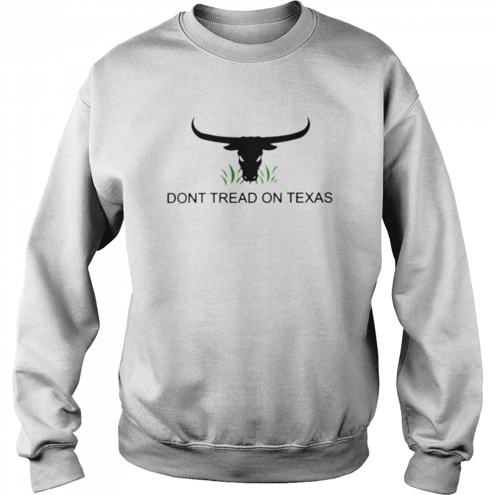 buffalo don’t tread on Texas shirt Unisex Sweatshirt