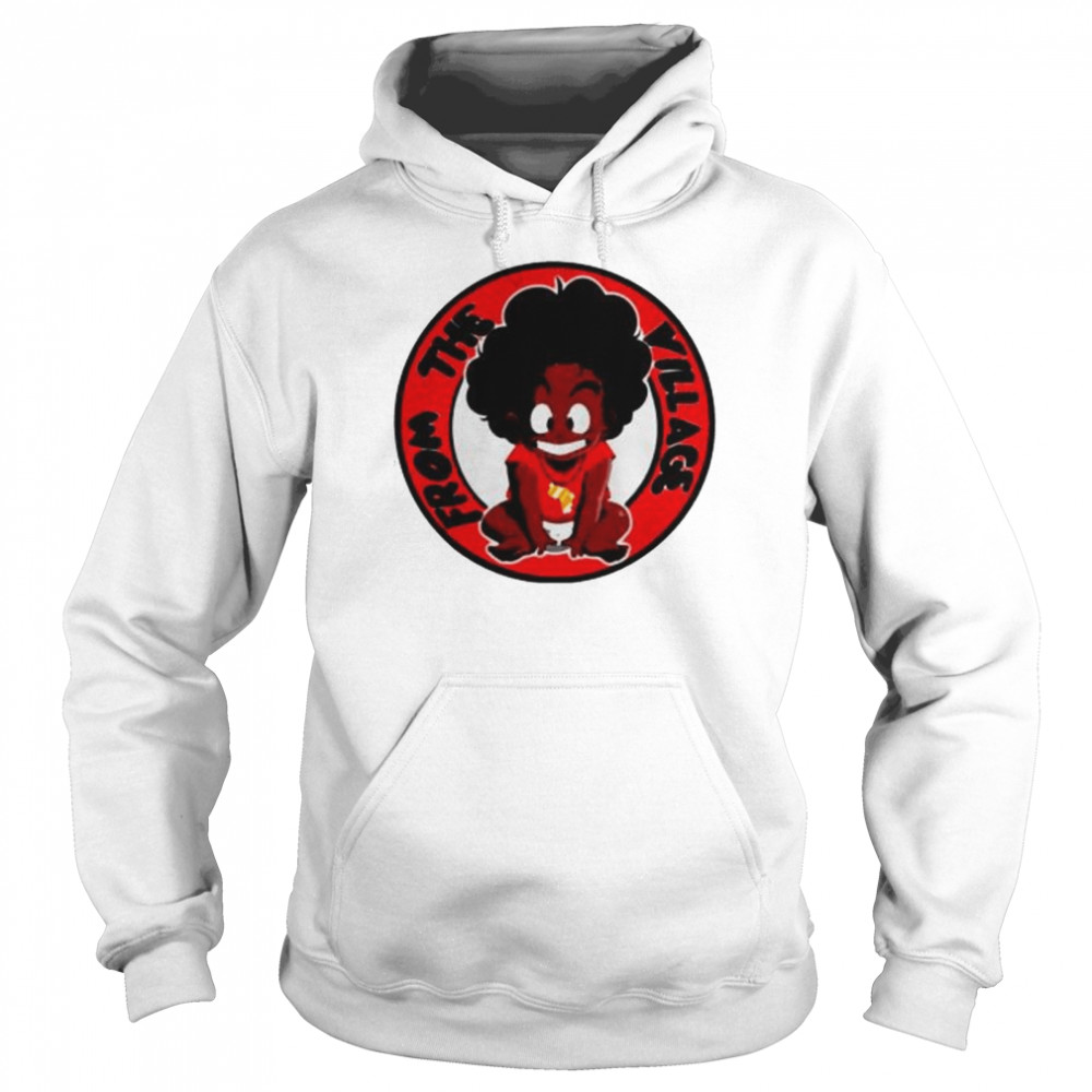 From The Village Scru Face Jean shirt Unisex Hoodie