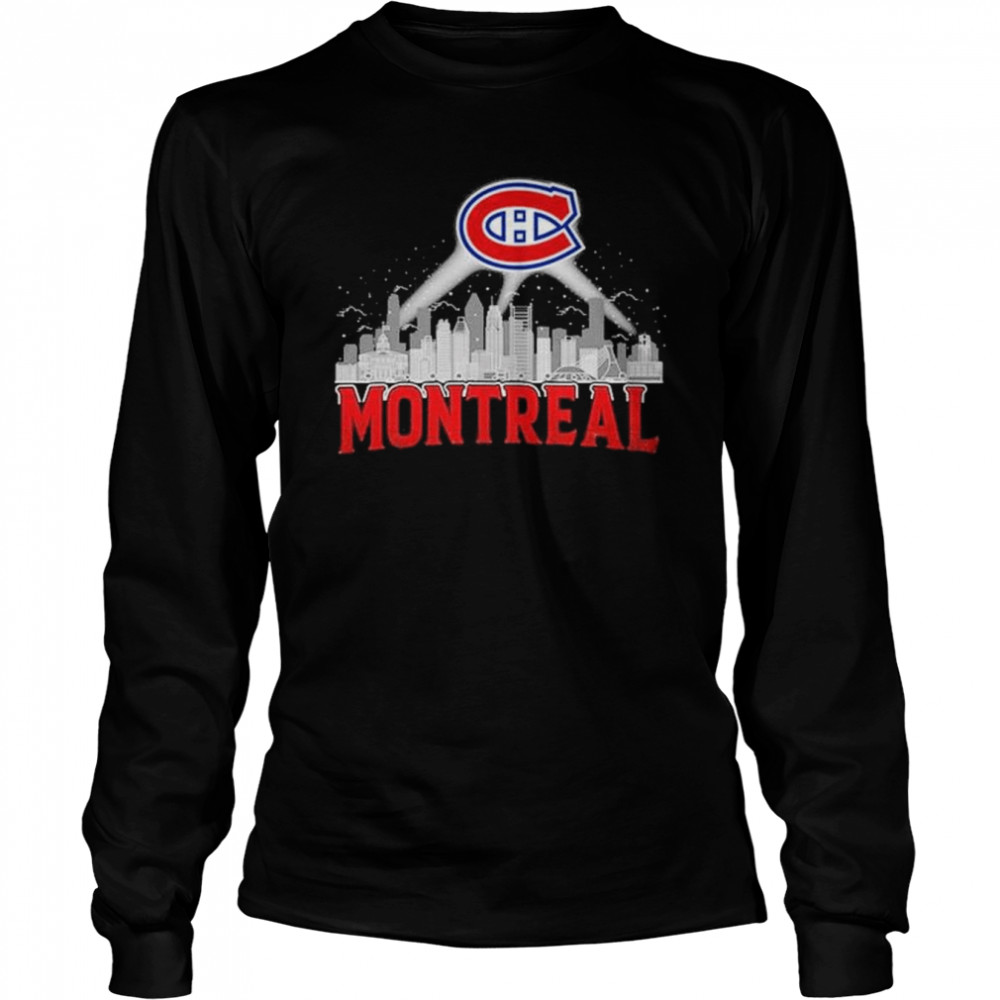 Montreal Canadiens Hockey Montreal City Long Sleeved T-shirt