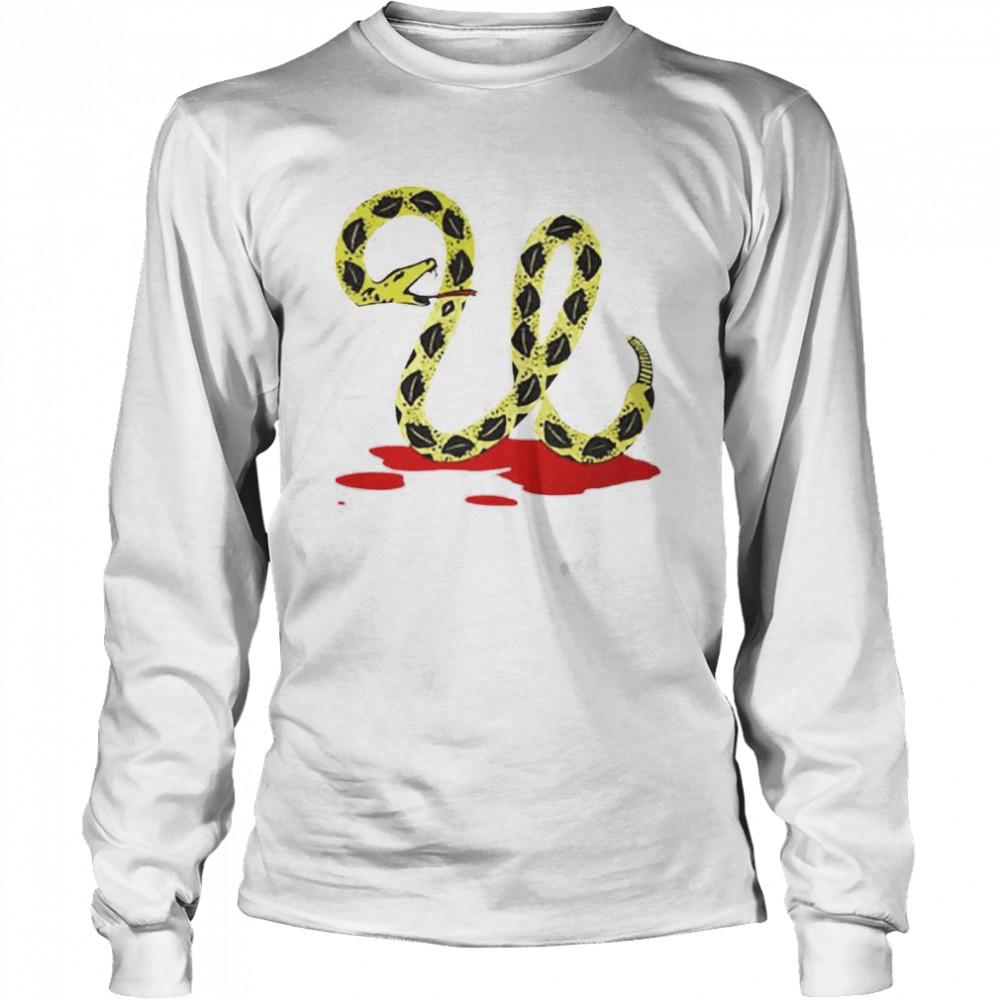 Nice gadsden snake don’t tread on me shirt Long Sleeved T-shirt