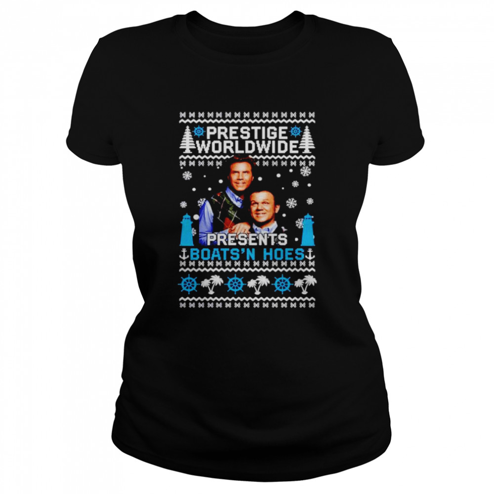 Step brothers prestige world wide Christmas shirt Classic Women's T-shirt