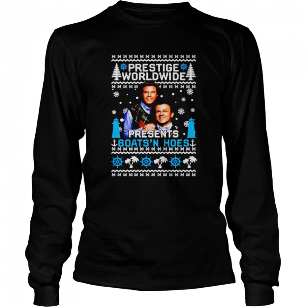 Step brothers prestige world wide Christmas shirt Long Sleeved T-shirt