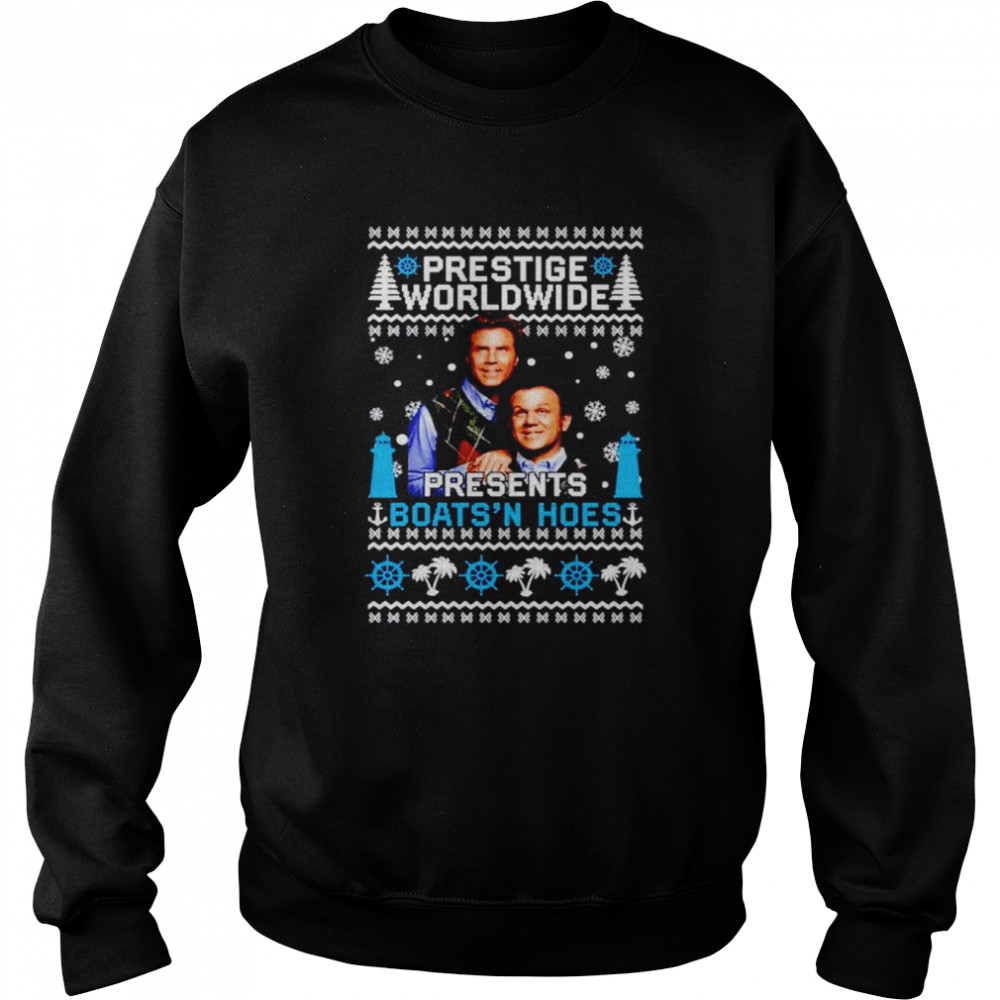 Step brothers prestige world wide Christmas shirt Unisex Sweatshirt