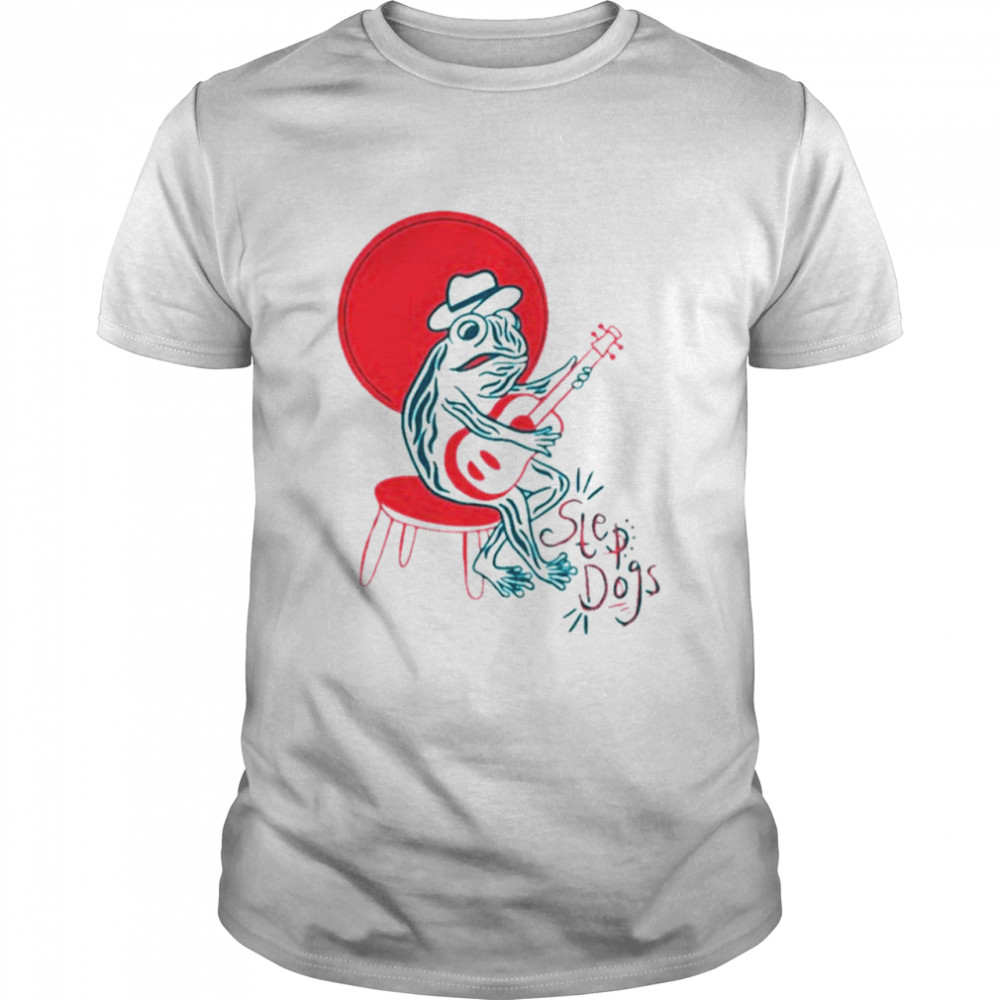 Step Frogs Play Guitar shirt Classic Men's T-shirt