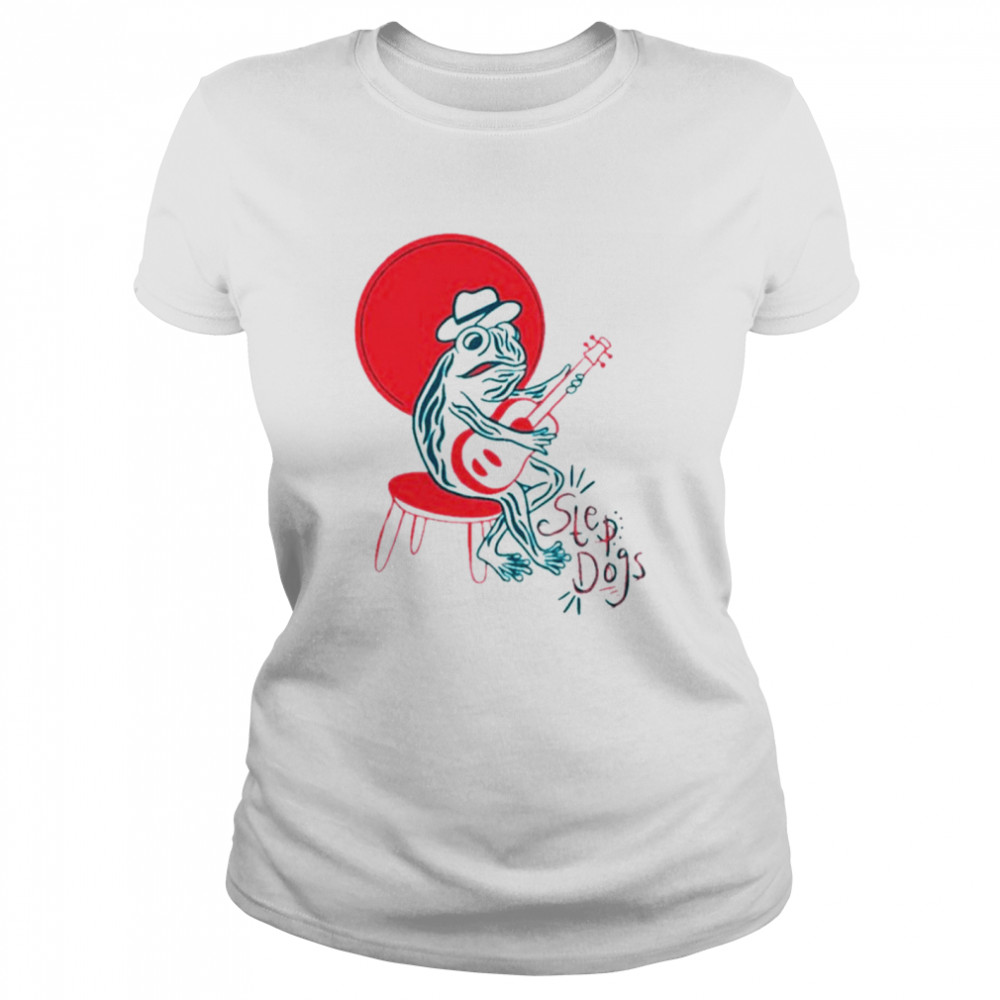 Step Frogs Play Guitar shirt Classic Women's T-shirt