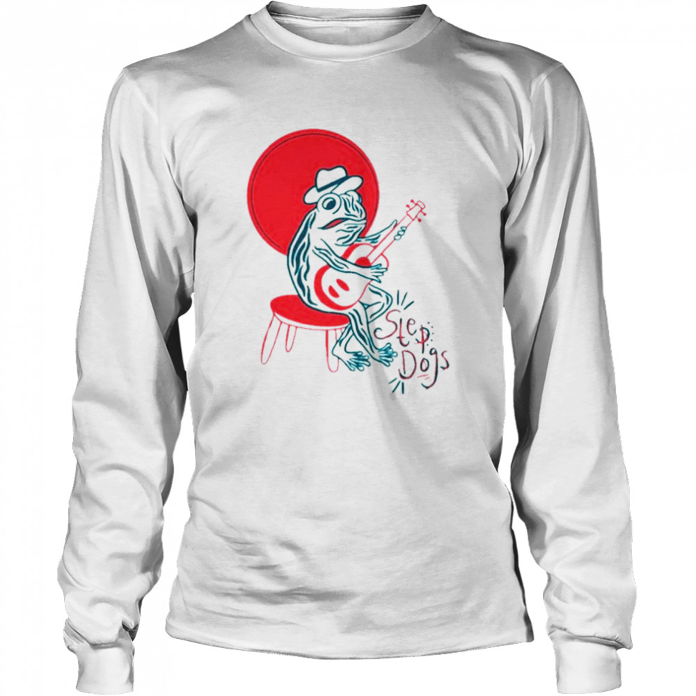 Step Frogs Play Guitar shirt Long Sleeved T-shirt