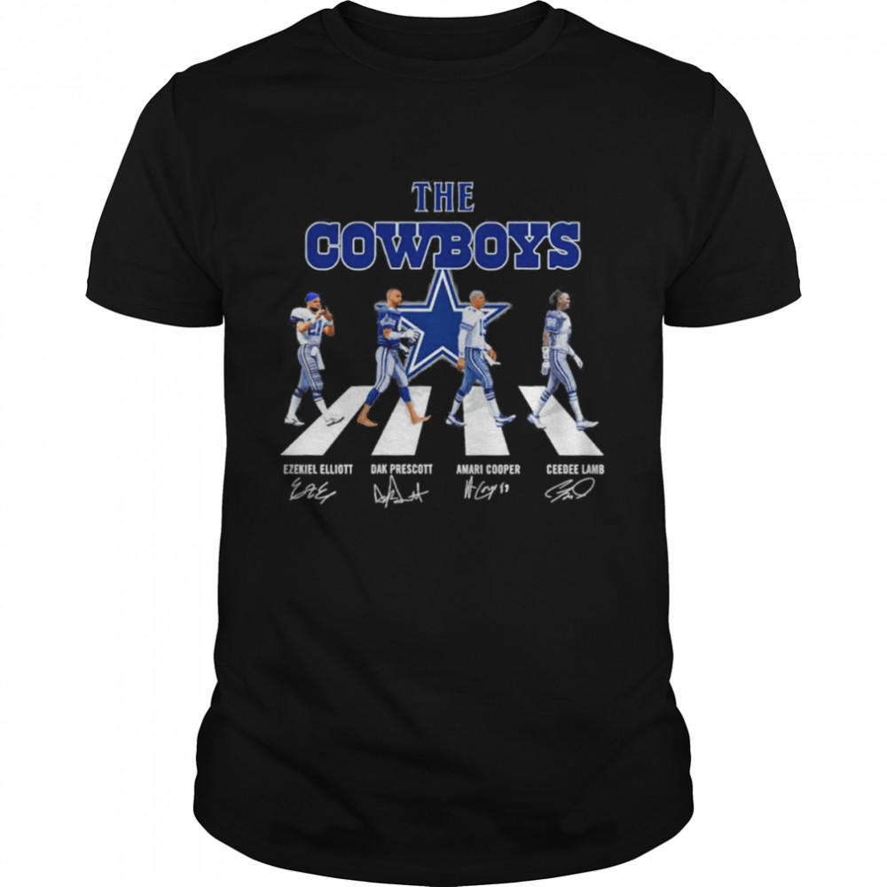 The Dallas Cowboys Abbey Road Signatures T- Classic Men's T-shirt