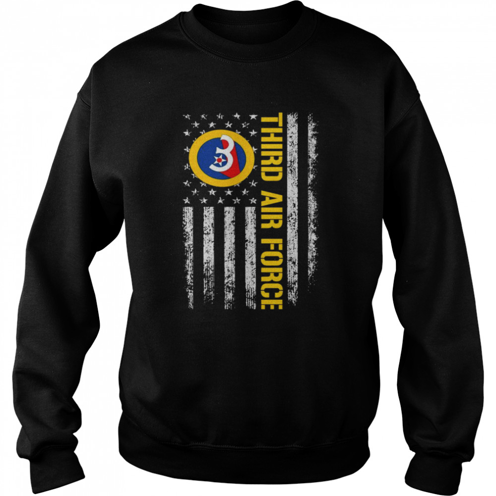 Third Air Force American Flag Unisex Sweatshirt