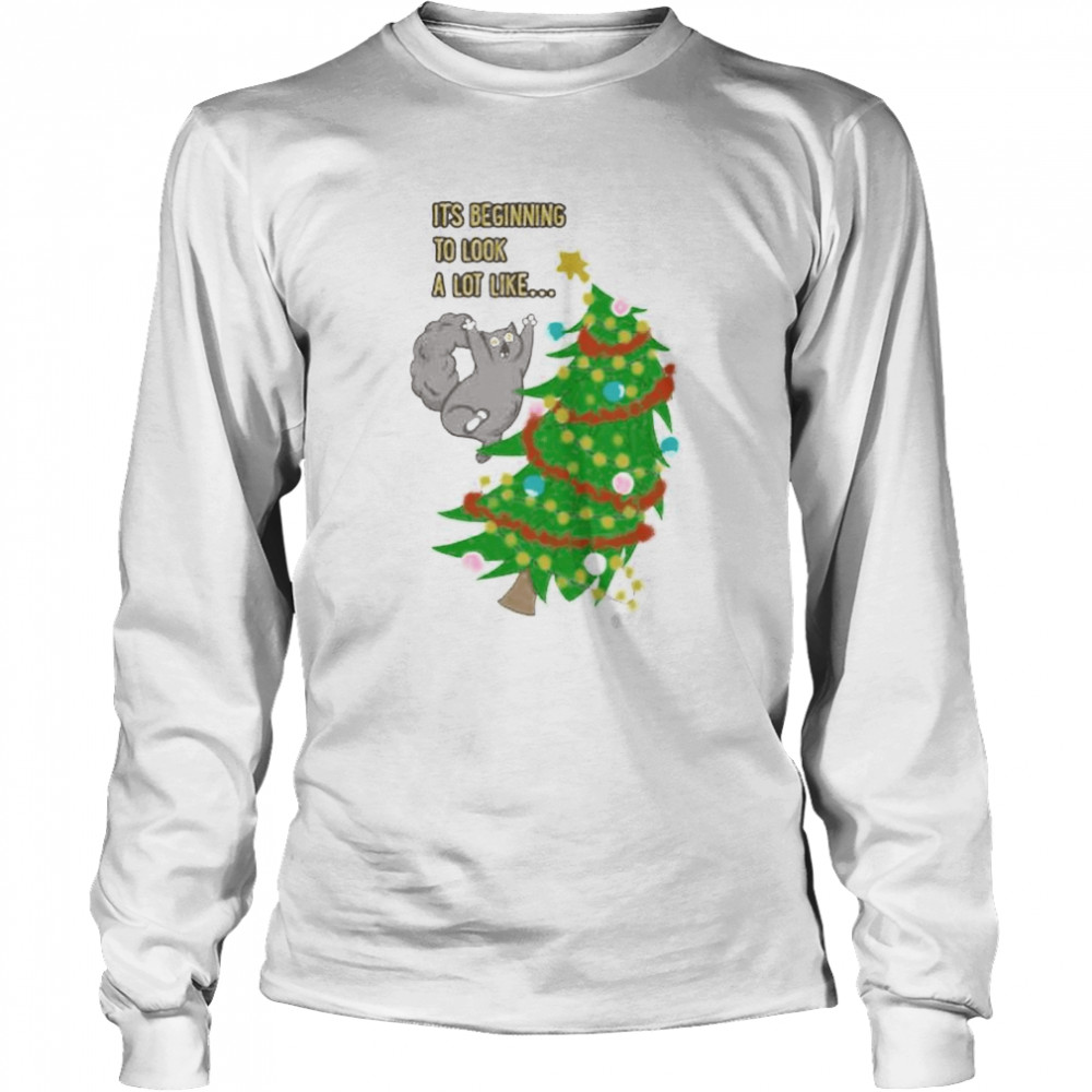 Top cat it’s beginning to look a lot like Christmas sweater Long Sleeved T-shirt