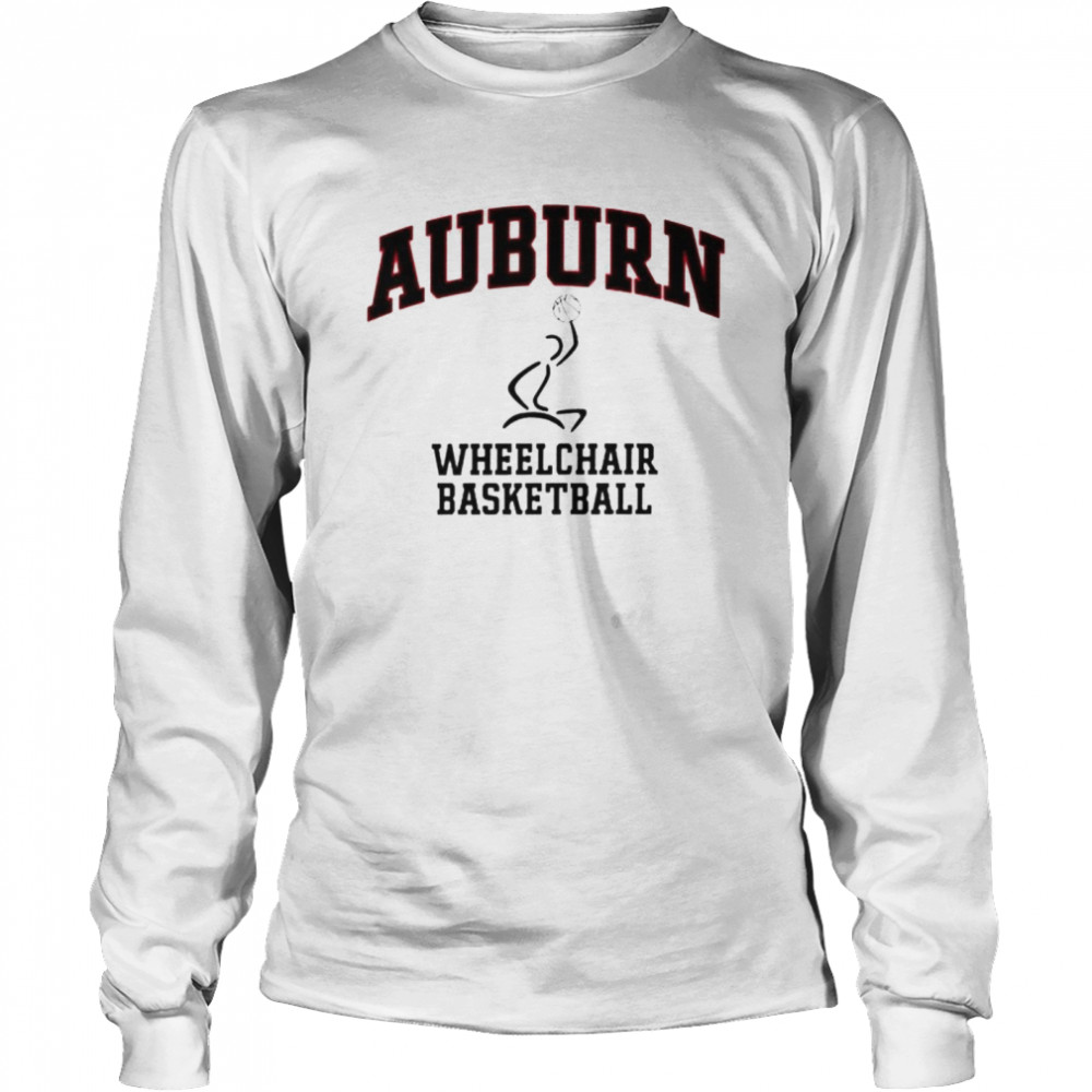 auburn wheelchair basketball shirt Long Sleeved T-shirt