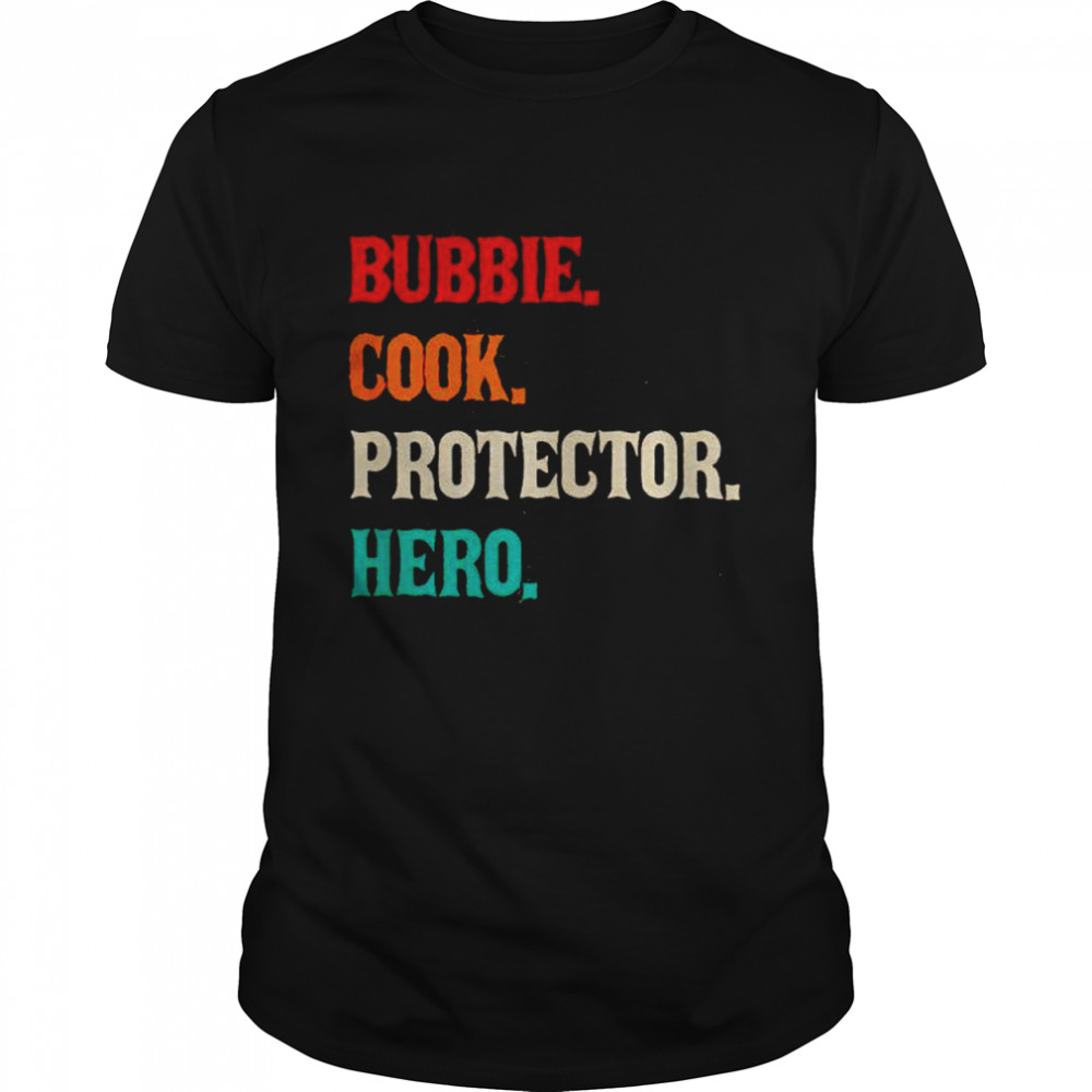 Awesome bubbie cook protector hero vintage shirt Classic Men's T-shirt