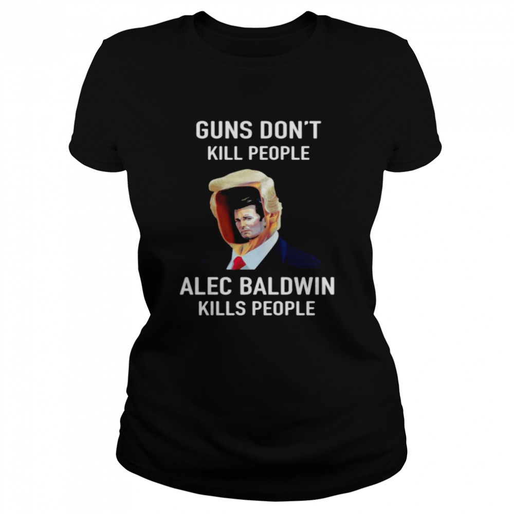 Donald Trump Jr Hawks Mocking Alec Baldwin T- Classic Women's T-shirt