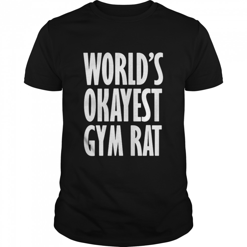 Gym Ratte World’s Okayest Lustig T-shirt Classic Men's T-shirt