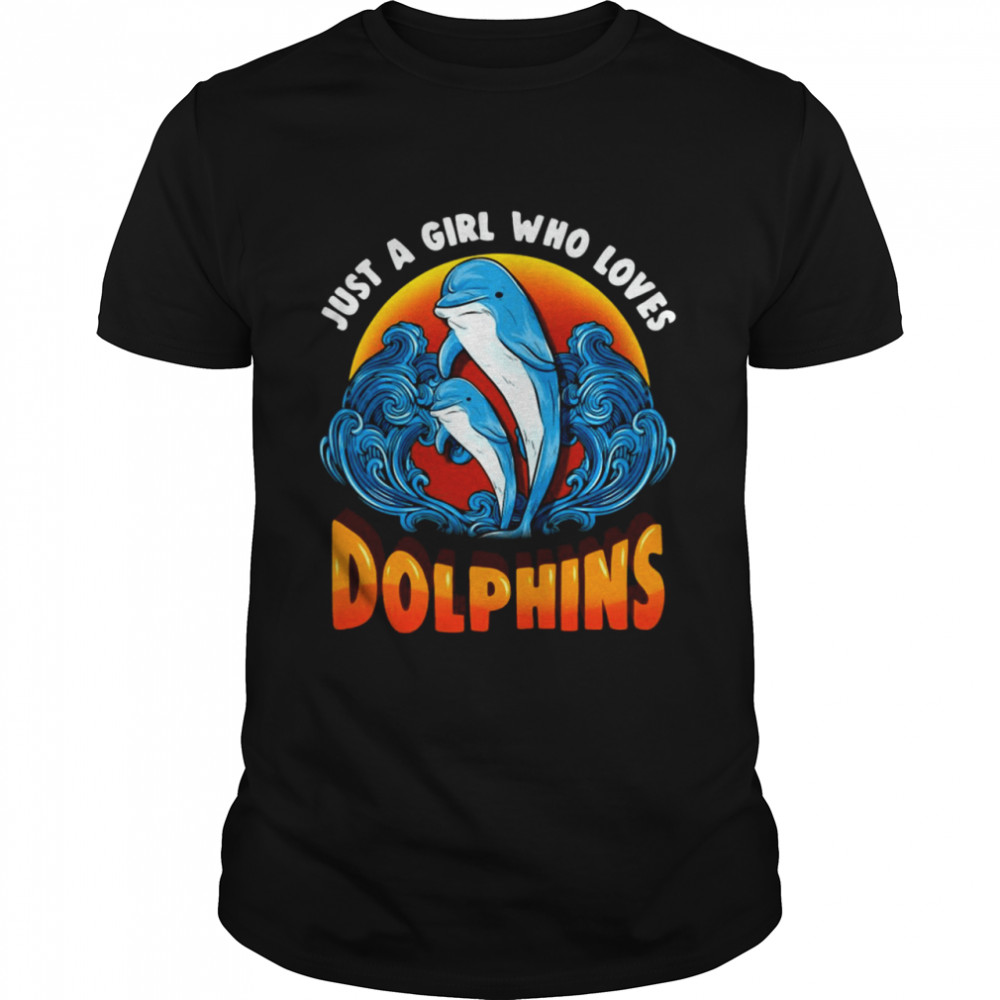 Girls dolphin hotsell t shirt