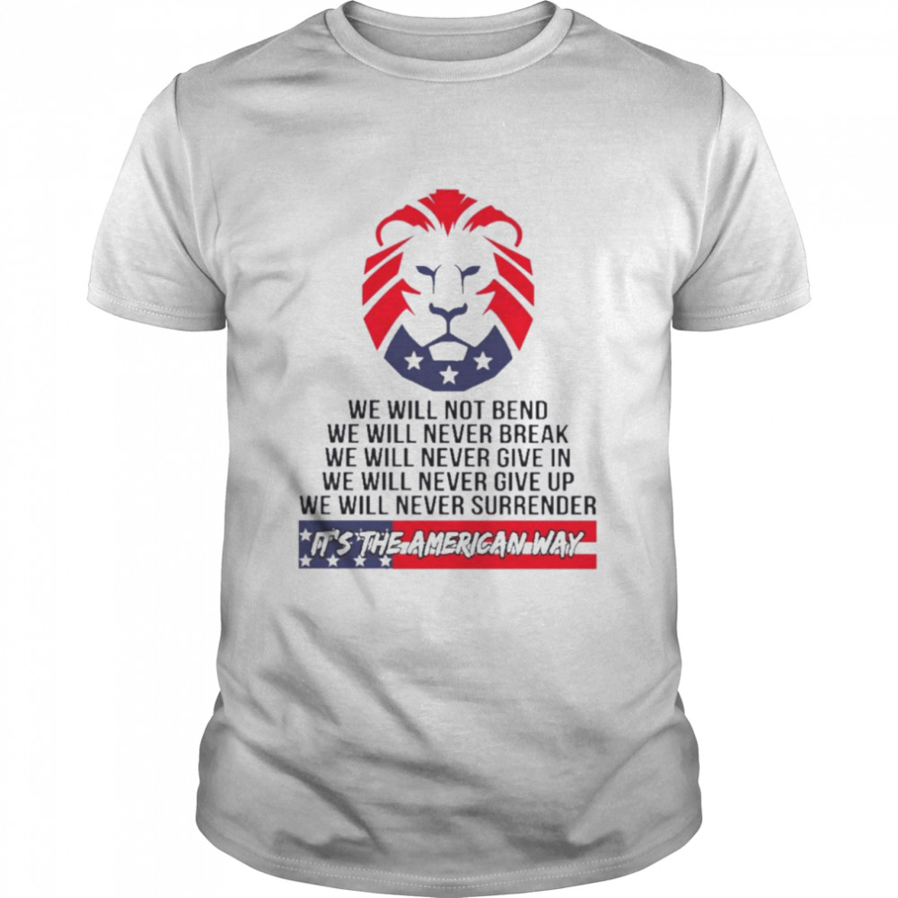 Lions It’s The American Way Classic Men's T-shirt