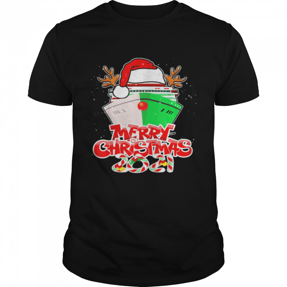 Merry Cruisemas Funny Cruise Ship Family Christmas 2021 shirt