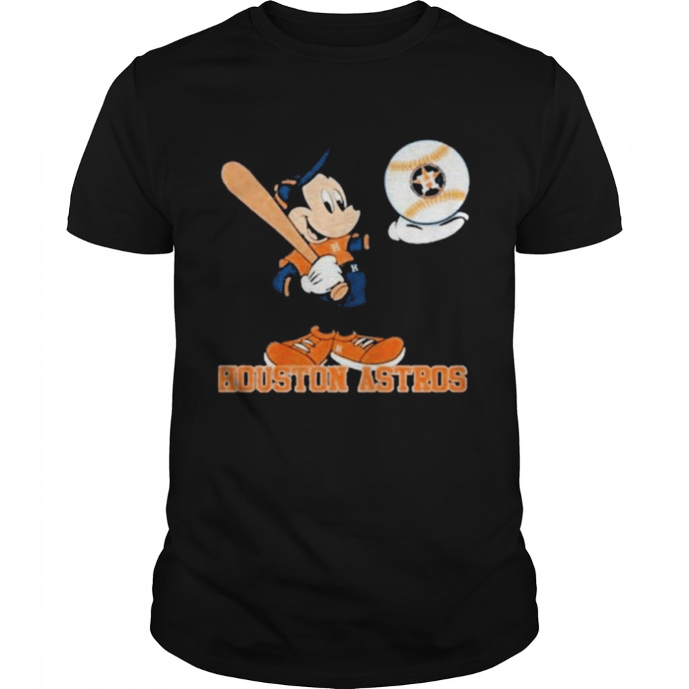 Mickey Mouse Houston Astros Baseball 2021 World Series  Classic Men's T-shirt