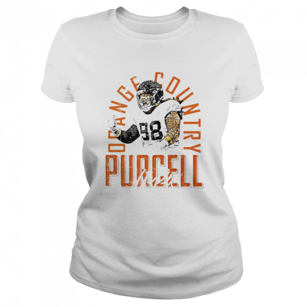 Mike Purcell Denver Broncos signature shirt Classic Women's T-shirt