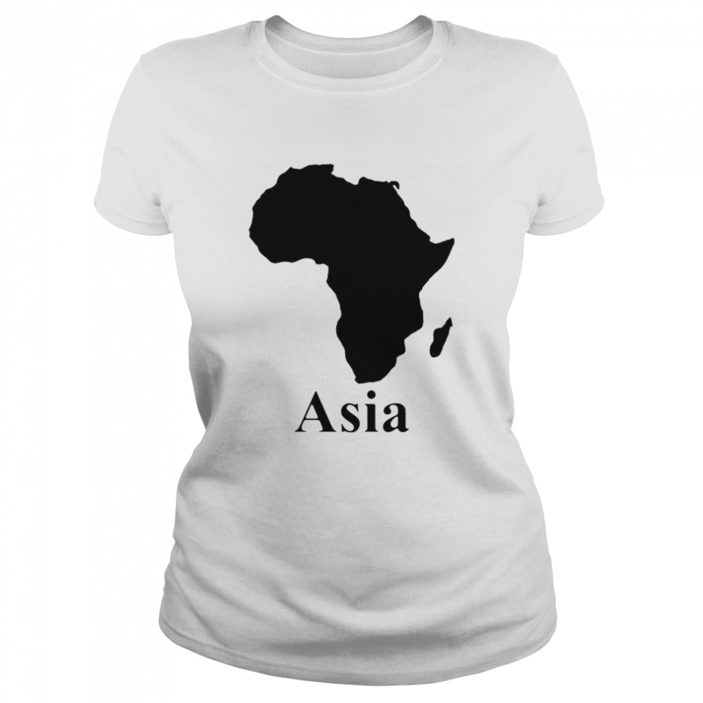 Terrible Maps Asia Classic Women's T-shirt