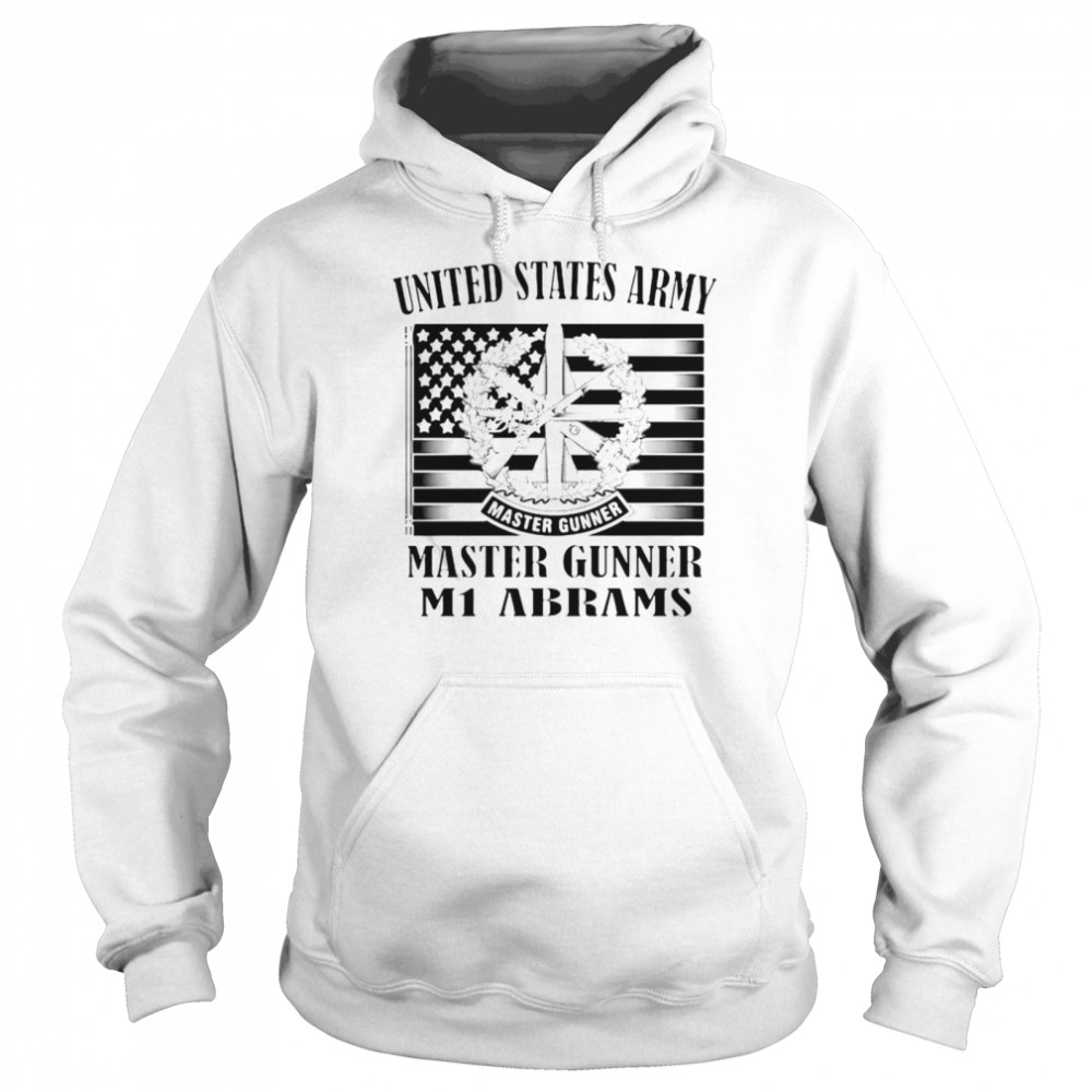 United States Army Master Gunner M1 Abrams T-shirt Unisex Hoodie