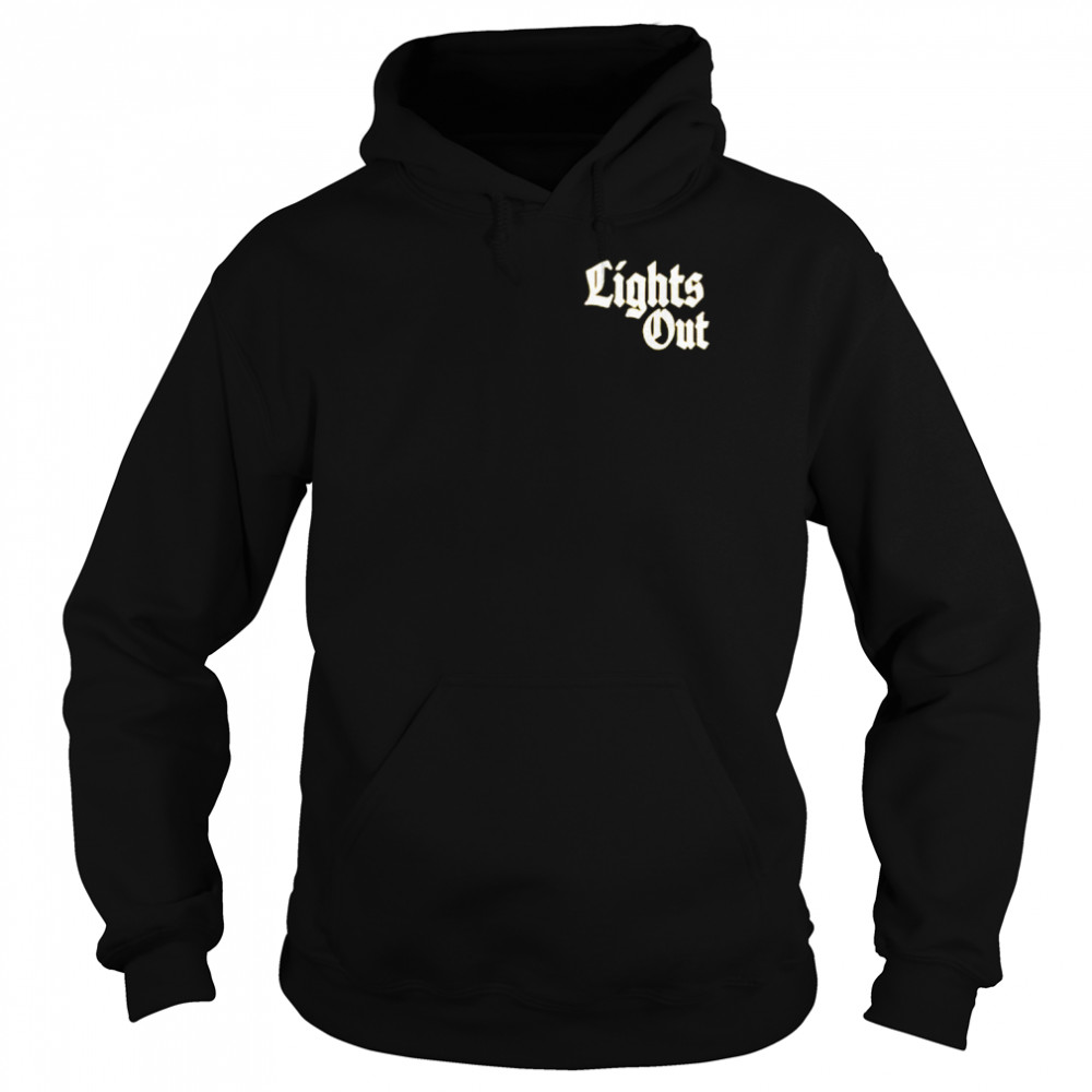 Lights Out Candle Skull shirt Unisex Hoodie